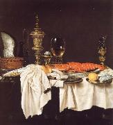 Willem Claesz Heda Still life with a Lobster France oil painting artist